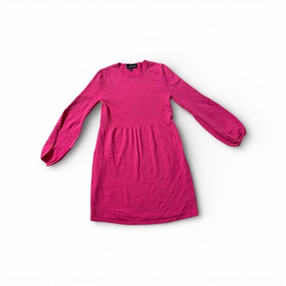 Pomander Place Dresses & Skirts - Pomander Place Fuchsia Long Sleeve Dress